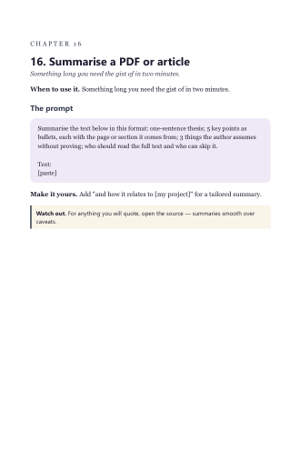 Sample page from the book