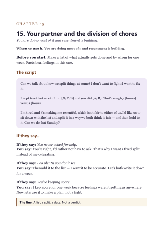 Sample page from the book