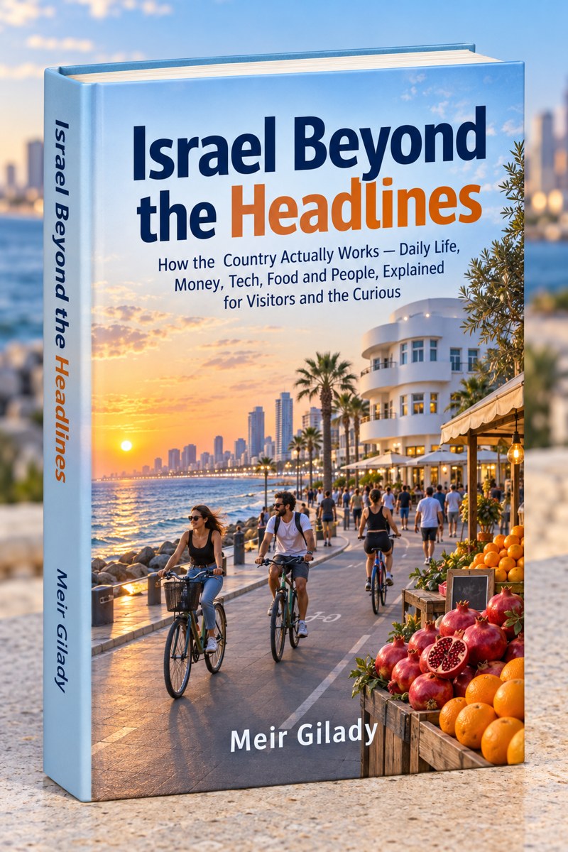 Israel Beyond the Headlines by Meir Gilady — 3D book