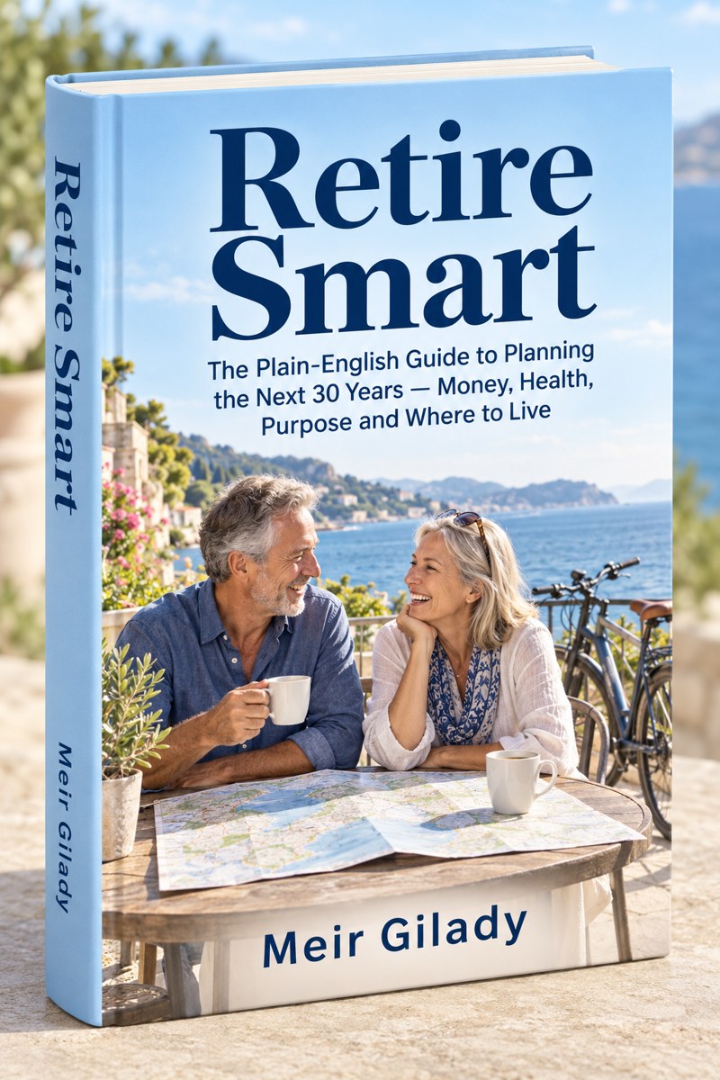 Retire Smart by Meir Gilady — 3D book