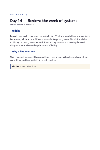 Sample page from the book