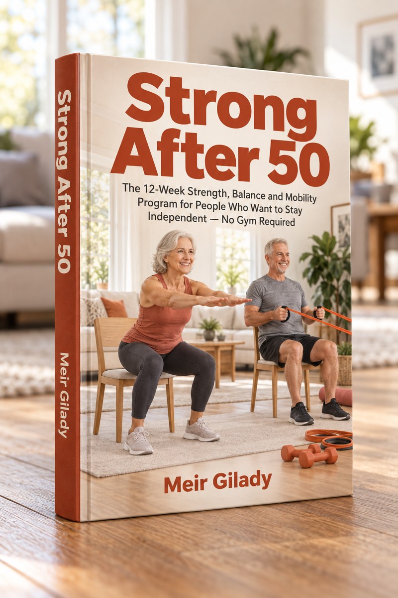 Strong After 50 by Meir Gilady — 3D book