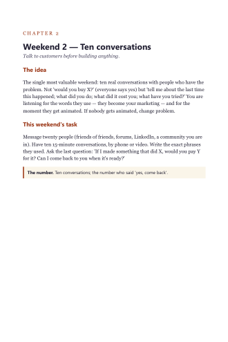 Sample page from the book